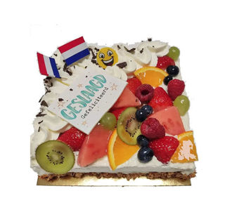 Afbeelding van Geslaagd taart 8 pers
